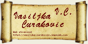 Vasiljka Curaković vizit kartica
